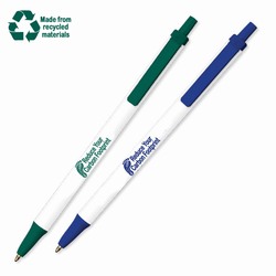 AI-PRG001-07 - Reduce Your Carbon Footprint Clic Pen, Recycling Incentive, Recycling Promotional Ideas, Recycling Promo Gifts, Recycling Gifts for Tradeshows, recycling ad specialties