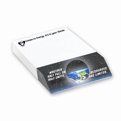eh207 - Energy Conservation Notepad, Energy Conservation Handouts, Energy Conservation Gift, Energy Conservation Incentive