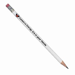 eh110 - Energy Conservation Pencil, Energy Conservation Pencil‚ Made by BIC. Conserve Energy. It's In Your Hands. #2 Lead. Energy Conservation Handouts, Energy Conservation Gift, Energy Conservation Incentive