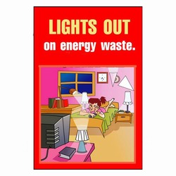 eschp1000-2 Energy Conservation School Poster, Energy School Handouts, Energy Conservation School Items, Energy Conservation School Ideas
