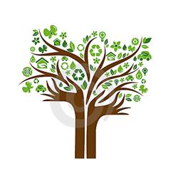 AI-rec-05- Recycle Tree Logo Design, Eco T shirt, Eco mug, Eco Decal, Eco Friendly