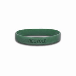 rh047 - Recycling Handout Bracelet, Recycling Incentive, Recycling Promotional Ideas, Recycling Promo Gifts, Recycling Gifts for Tradeshows, recycling ad specialties