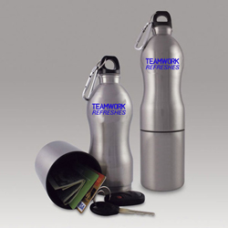 AI-12bot Reusable Sports Bottle with Storage