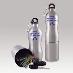 AI-5bot Reusable Sports Bottle with Storage