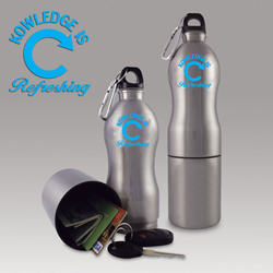 AI-9bot Reusable Sports Bottle with Storage