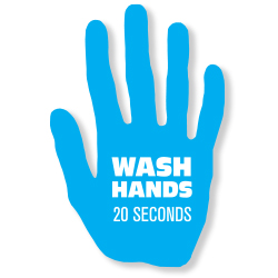 003-VPHD - Wash Hands Decal