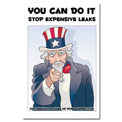 AI-EP451 - You Can Do it- Stop Leaks - Leak Poster