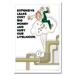 AI-EP454 - Leaks Cost Big Money - Leak Poster