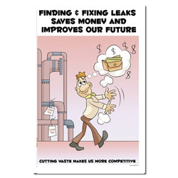 AI-EP455 - Finding & Fixing Leaks Saves Money - Leak Poster