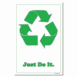 AI-PRG003-01 - Just Do It Recycling Poster