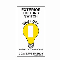 ed203-07 - Energy Conservation Decals