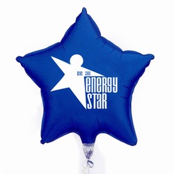 eh023 - Energy Conservation 36"Microfoil Star Balloon , Energy Conservation Sticky Lightbulb Notepad. 2 x 3.5. 50 sheet. Think Energy EfficiencyEnergy Conservation Handouts, Energy Conservation Gift, Energy Conservation Incentive