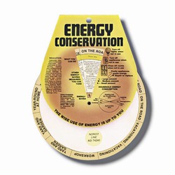 eh920b - Energy Conservation Info Wheel, Energy Conservation Handouts, Energy Conservation Gift, Energy Conservation Incentive