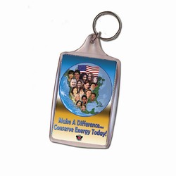 eh313-04 - Energy Conservation Key Ring, Energy Conservation Handouts, Energy Conservation Gift, Energy Conservation Incentive
