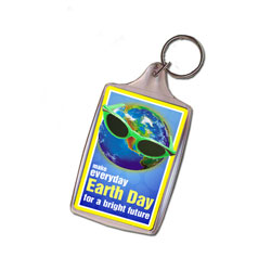 AI-ehkey313-07 - Earth Day Key Chain, Earth Day Handouts, Earth Day Gift, Conservation Incentive