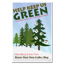 AI-hp503 - Green Holiday Conservation Poster