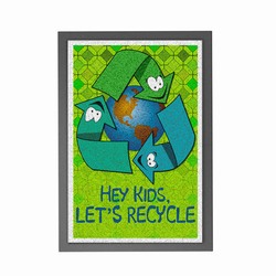 AI-prg012-08 - Recycling Mat, Recycling Incentive, Recycling Promotional Ideas, Recycling Promo Gifts, Recycling Gifts for Tradeshows, recycling ad specialties
