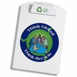 AI-prg013-04 - Recycling Clipboard, Water Conservation Handouts, Energy Conservation Gift, Energy Conservation Incentive