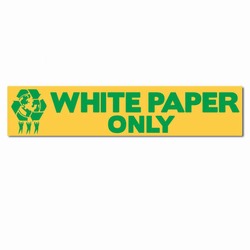 rd142 - Recycling Decal, Recycling Stickers, Butt-cut Recycling Labels, Vinyl Recycling Decals, Vinyl Recycling Labels, Vinyl Recycling Stickers