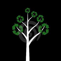 AI-rec-06- Recycle Tree Logo Design, Eco T shirt, Eco mug, Eco Decal, Eco Friendly