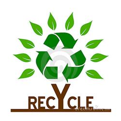 AI-rec-24- Recycle Tree Logo Design, Recycle T shirt, Recycle mug, Recycle Decal, Eco Friendly
