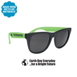 AI-rhapp048 - Earth Day Sunglasses, Earth Day Incentive, Recycling Promotional Ideas, Recycling Promo Gifts, Recycling Gifts for Tradeshows, recycling ad specialties