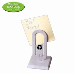 rh036-07 - Recycling PaperClip Message Holder, Recycling Incentive, Recycling Promotional Ideas, Recycling Promo Gifts, Recycling Gifts for Tradeshows, recycling ad specialties