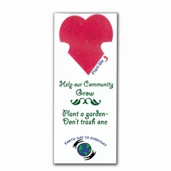 rh025 - Recycling Handout Seed Bookmark, Recycling Incentive, Recycling Promotional Ideas, Recycling Promo Gifts, Recycling Gifts for Tradeshows, recycling ad specialties