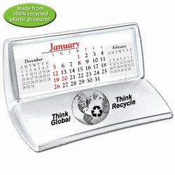 rh052-08 - Recycling Desk Calendar w/pad 5" x 5.25", Recycling Incentive, Recycling Promotional Ideas, Recycling Promo Gifts, Recycling Gifts for Tradeshows, recycling ad specialties