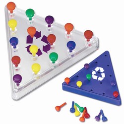 rh053-03 - Recycling 3- 1/2" Peg Puzzle  , Recycling Incentive, Recycling Promotional Ideas, Recycling Promo Gifts, Recycling Gifts for Tradeshows, recycling ad specialties