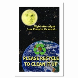 rp109 - Recycling Poster, Recycling placard, recycling sign, recycling memo, recycling post, recycling image, recycling message