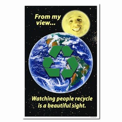 rp110 - Recycling Poster, Recycling placard, recycling sign, recycling memo, recycling post, recycling image, recycling message