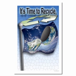 rp157 - Recycling Poster, Recycling placard, recycling sign, recycling memo, recycling post, recycling image, recycling message