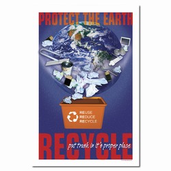 rp191 - Recycling Poster, Recycling placard, recycling sign, recycling memo, recycling post, recycling image, recycling message