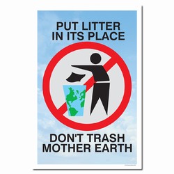 rp221 - Recycling Poster, Recycling placard, recycling sign, recycling memo, recycling post, recycling image, recycling message