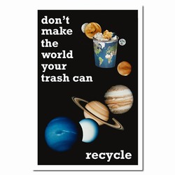 rp222 - Recycling Poster, Recycling placard, recycling sign, recycling memo, recycling post, recycling image, recycling message