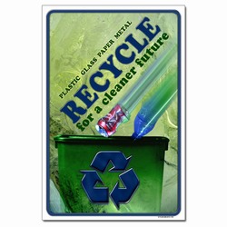 rp324 - Recycling Poster, Recycling placard, recycling sign, recycling memo, recycling post, recycling image, recycling message