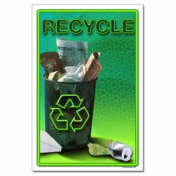 rp325 - Recycling Poster, Recycling placard, recycling sign, recycling memo, recycling post, recycling image, recycling message