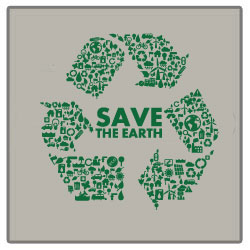 AI-rt17 - Recycle Earth T-shirt, Earth Day Incentive, Earth day Ideas, Earth Day Promo Gifts, Earth Day ad specialties, Earth Day gifts