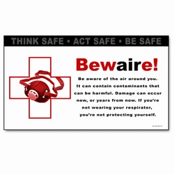 sban002 - Safety Awareness Banner, Safety Notice Poster, Safety Reminder Poster, Safety Placard, Safety Help Poster, Safety Notification Poster