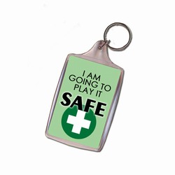 sh025 - Safety Handout Key Chain, Safety Incentive, Safety Gift, Safety Promo Product, Safety Incentive, Safety Ideas, Safety Ad Specialities