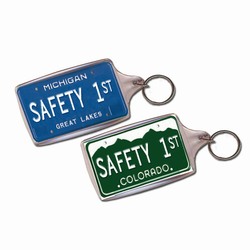 sh028 - Safety Handout Key Chain, Safety Incentive, Safety Gift, Safety Promo Product, Safety Incentive, Safety Ideas, Safety Ad Specialities