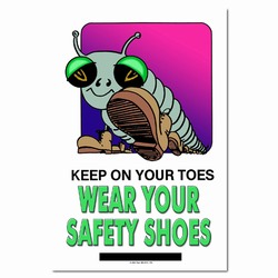 sp124 - Safety Awareness Poster, Safety Notice Poster, Safety Reminder Poster, Safety Placard, Safety Help Poster, Safety Notification Poster