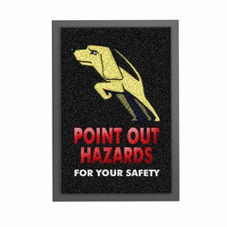 srug2 - Safety Mat, Safety Rug, Non-slip rug, safety themed rug, safety message rug
