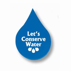 wh010 - Water Conservation Droplet Eraser, Water Conservation Handouts, Energy Conservation Gift, Energy Conservation Incentive