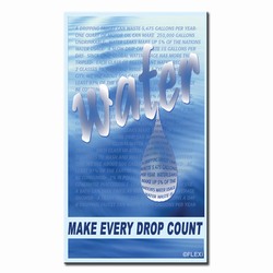 whmag002 - Water Conservation Magnet, Water Conservation Handouts, Energy Conservation Gift, Energy Conservation Incentive